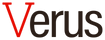 Logo of Verus with a red 'V' and black text on a white background